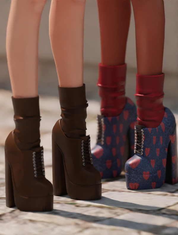 Alpha BOOTS AUTUM by simsfinds - The Sims 4 Custom Content