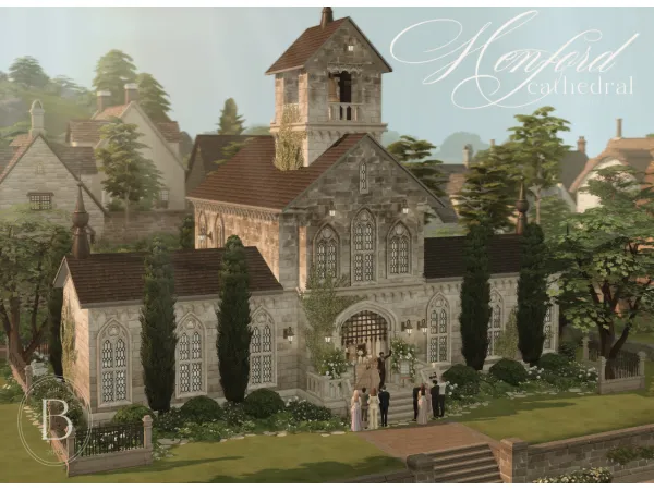 Maxis Match Henford Cathedral a no wedding venue by bbygyal123 - The Sims 4 Custom Content