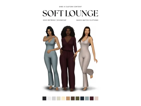 Maxis Match Soft Lounge by divinecap - The Sims 4 Custom Content