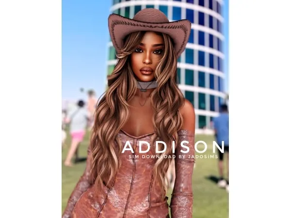 Alpha Addison u2661 (Sim Download) - The Sims 4 Custom Content