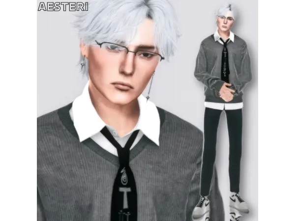 Alpha Kilan Ritt by Aesteri - The Sims 4 Custom Content