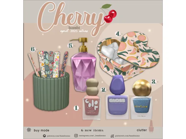 Alpha cherry - The Sims 4 Custom Content