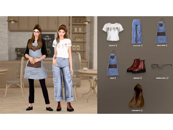 Alpha INDUSTRIAL LOOK PART 2 ModCo Studios - The Sims 4 Custom Content