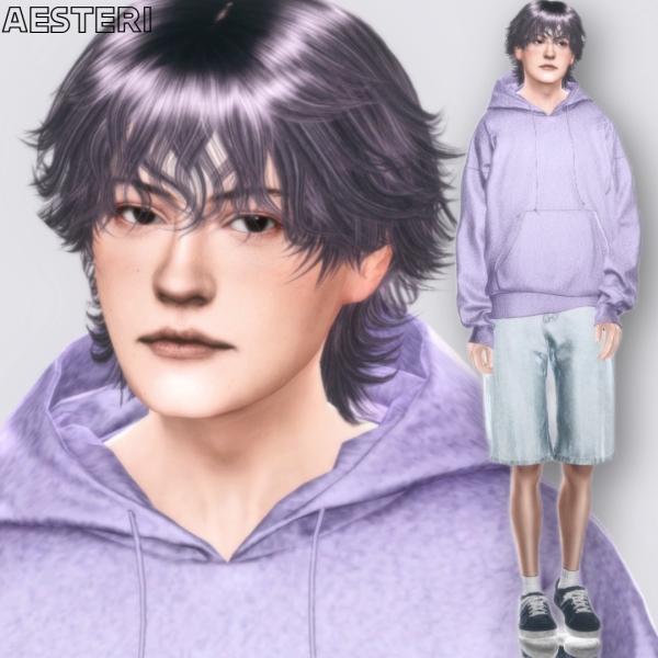 Alpha Steaven Raysh by aesteri - The Sims 4 Custom Content