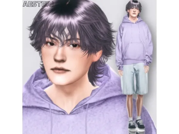 Alpha Steaven Raysh by Aesteri - The Sims 4 Custom Content