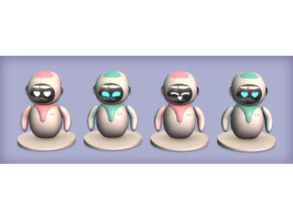 jacky93sims |  Eilik Robot Default Replacement for The Sims 2