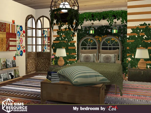 Mix My bedroom by Evi - The Sims 4 Custom Content
