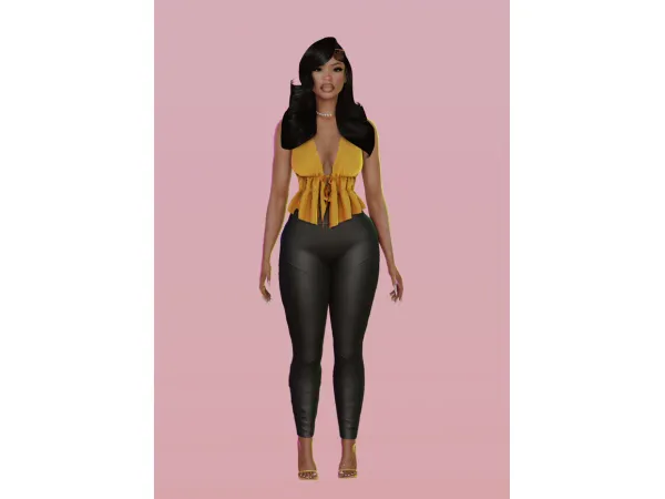 Alpha Baddie Pack by TTopixx - The Sims 4 Custom Content