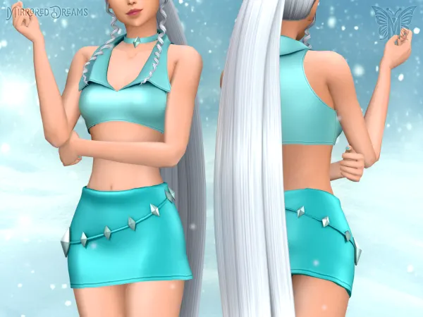 Maxis Match Icy Trix Clothes by mirroreddreamscc - The Sims 4 Custom Content
