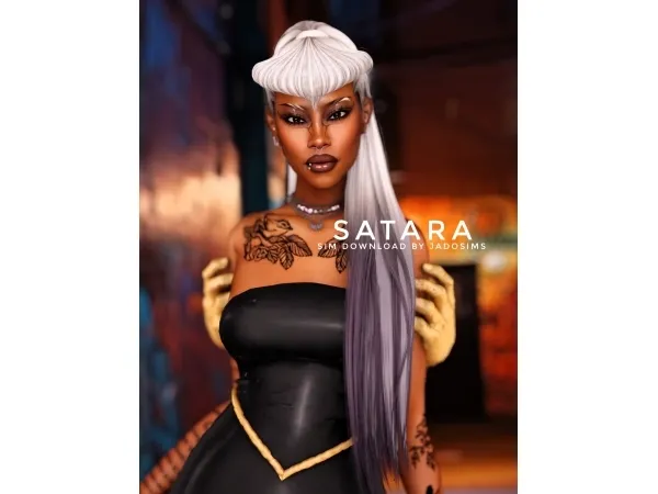 Alpha Satara u2661 (Sim Download) - The Sims 4 Custom Content