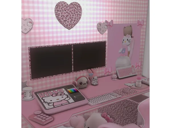 Mix Internet Princess Set by Darkwaifu - The Sims 4 Custom Content