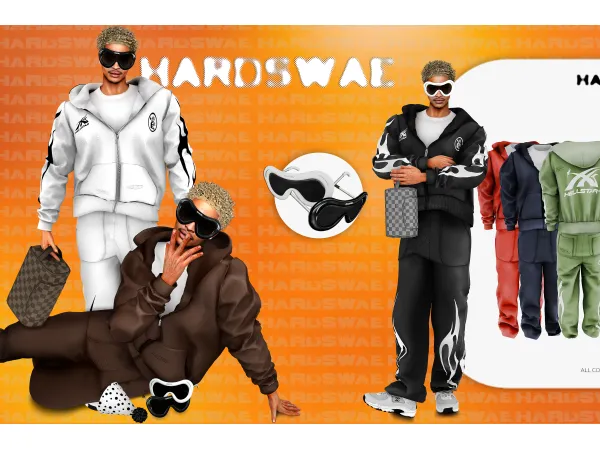 Alpha [HARDSWAE] HAPPY B DAY Hu2200RDSWAE COLLECTION u272a - The Sims 4 Custom Content