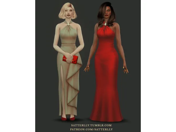 Maxis Match Set Priscilla I by satterlly - The Sims 4 Custom Content