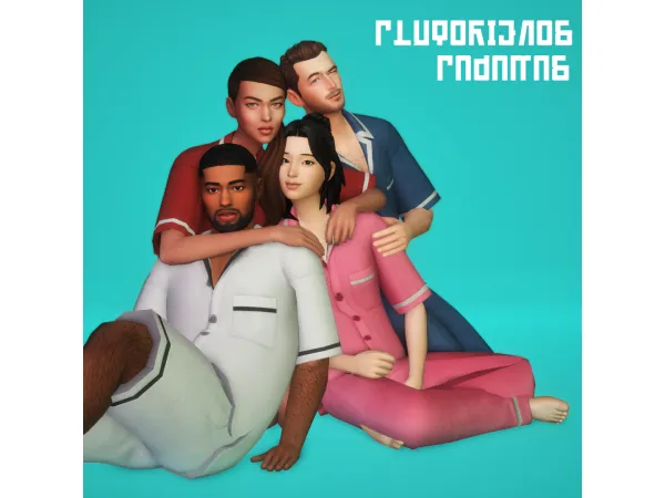 Maxis Match Plutorienos MM Pajamas - The Sims 4 Custom Content