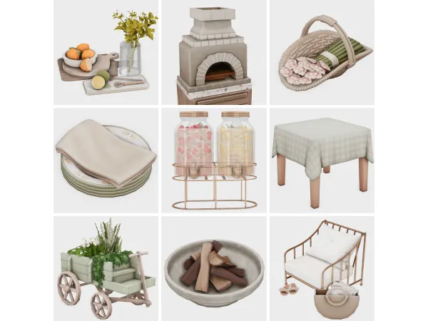 Maxis Match summer afternoon sims 4 finds by boujeesimss - The Sims 4 Custom Content