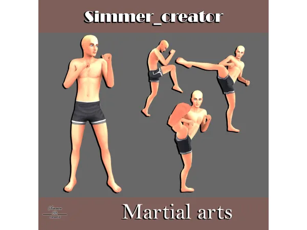 Mix Martial arts by Meow_creator - The Sims 4 Custom Content