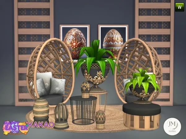 Mix Kakao garden set2 - The Sims 4 Custom Content