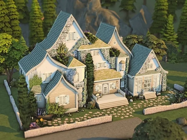 Maxis Match Family Magic Home - The Sims 4 Custom Content