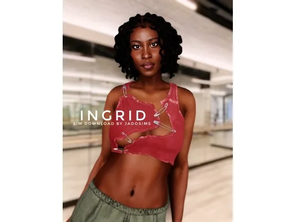 Alpha Ingrid u2661 (Sim Download) - The Sims 4 Custom Content