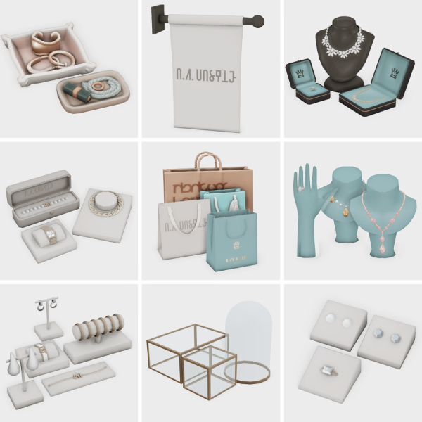 Maxis Match jewelry shop must haves sims 4 finds by simsfinds - The Sims 4 Custom Content