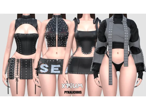 Mix XPIUM COLLECTION - The Sims 4 Custom Content