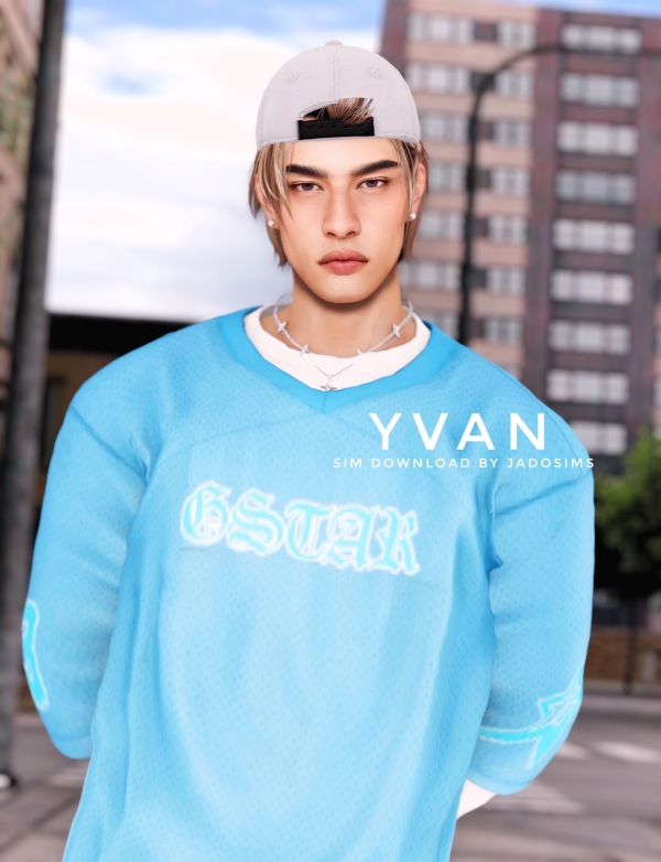 Alpha Yvan (Sim Download) by shopwithflynnn - The Sims 4 Custom Content