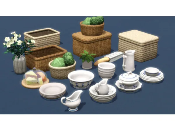Chateau Part 4 Decor Felixandre - The Sims 3 Custom Content