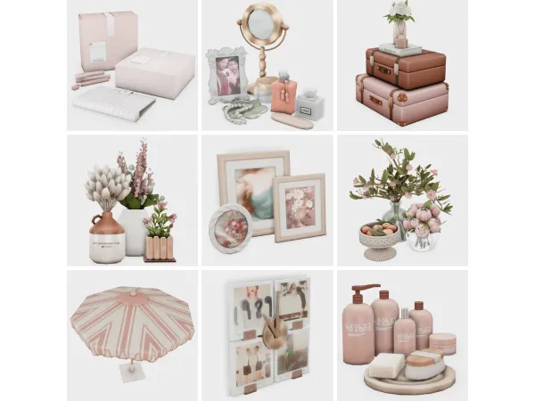 Maxis Match random girly finds sims 4 finds by boujeesimss - The Sims 4 Custom Content