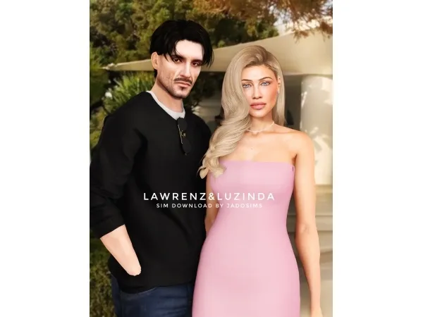 Alpha LawrenzLuzinda u2661 (Sim Download) - The Sims 4 Custom Content