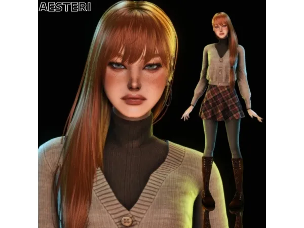 Alpha June by Aesteri - The Sims 4 Custom Content