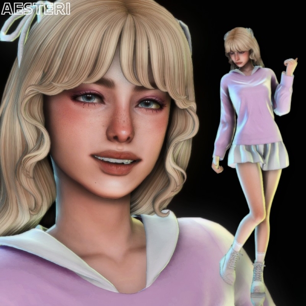 Mix Noelle bu aesteri by aesteri - The Sims 4 Custom Content