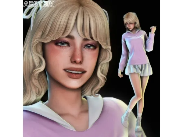 Mix Noelle bu aesteri - The Sims 4 Custom Content