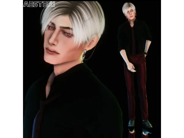 Alpha Ukhus Patt by aesteri - The Sims 4 Custom Content