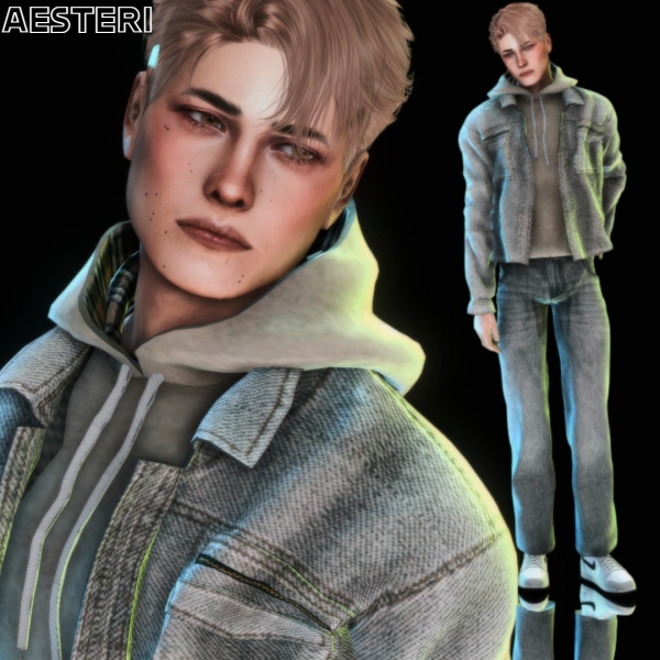 Alpha Neitan Buckster by aesteri - The Sims 4 Custom Content