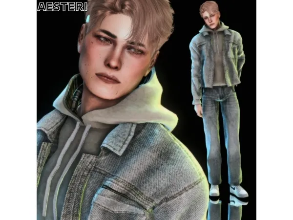 Alpha Neitan Buckster by Aesteri - The Sims 4 Custom Content