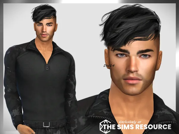 Mix Rowan Johnson - The Sims 4 Custom Content