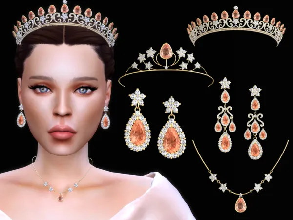 Alpha Rose Eclat Set - The Sims 4 Custom Content