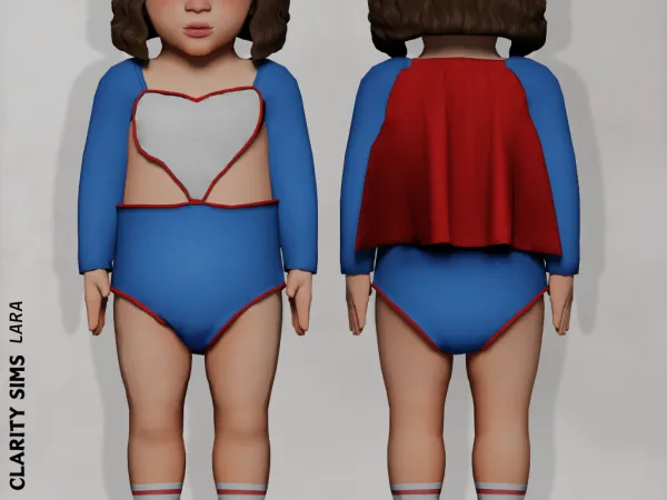 Mix Lara Outfit Infant - The Sims 4 Custom Content