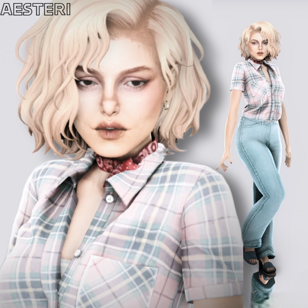 Mix Bunny Landre by aesteri - The Sims 4 Custom Content