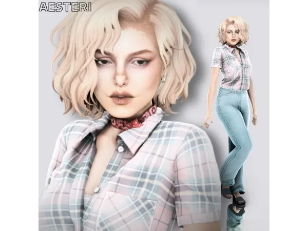 Mix Bunny Landre by Aesteri - The Sims 4 Custom Content