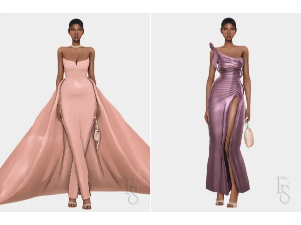 Alpha Spring Wedding Guest Lookbook Pt 02 by simsfinds - The Sims 4 Custom Content