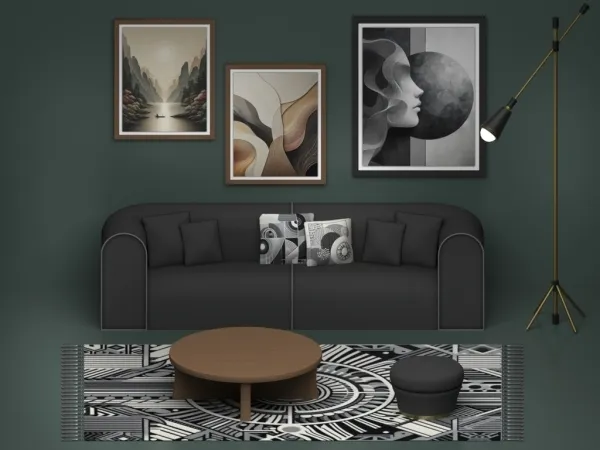 Mix Alba living room - The Sims 4 Custom Content