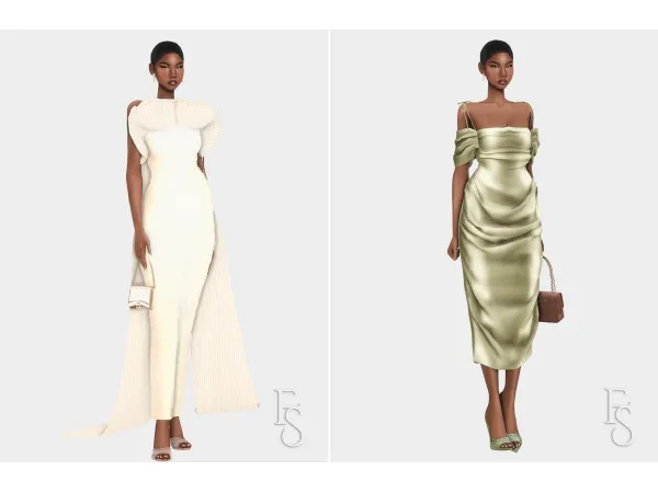 Alpha Spring Wedding Guest Lookbook Pt 02 by farfallasims - The Sims 4 Custom Content