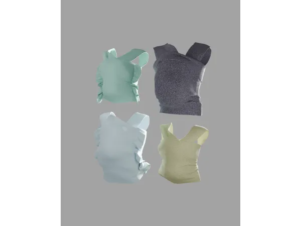 Mix [Scarlett Bulckowisk] The Baby Sling Collection Blender Only (EEVEE and CYCLES) - The Sims 4 Custom Content
