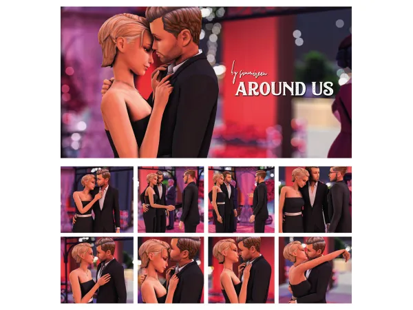 Mix Around us by simmireen - The Sims 4 Custom Content