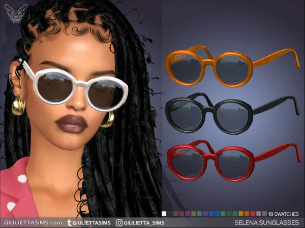Alpha Selena Sunglasses - The Sims 4 Custom Content