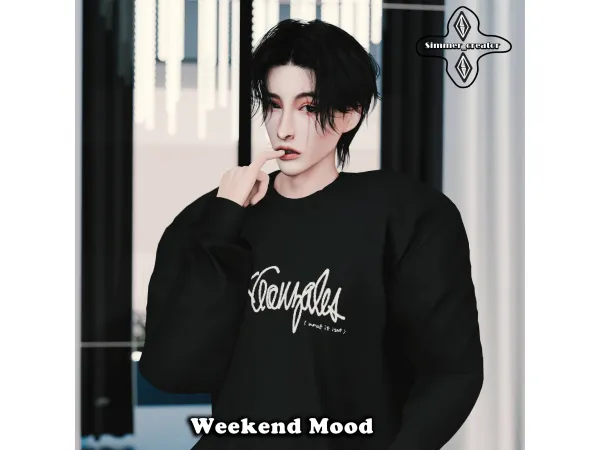 Mix Weekend mood by Meow_creator - The Sims 4 Custom Content