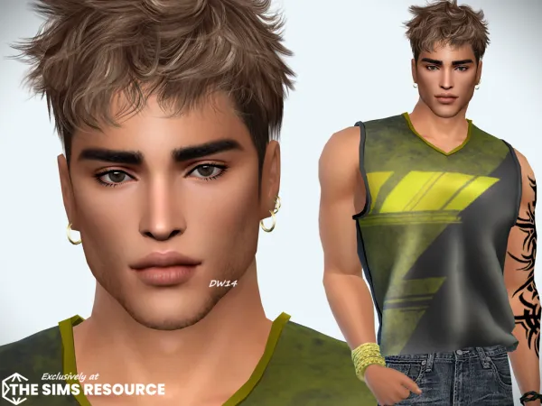 Mix Trey Lovett - The Sims 4 Custom Content