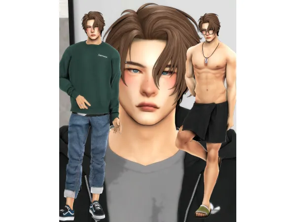 Mix logan by deepmoon - The Sims 4 Custom Content