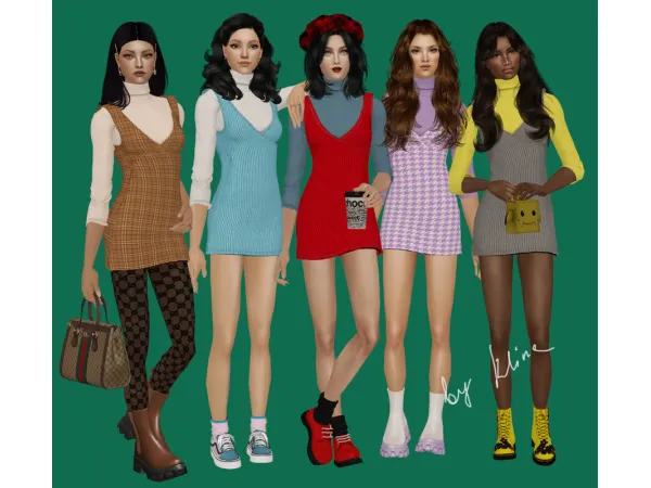 Preppy Collection by Klira - The Sims 2 Custom Content